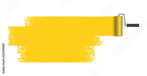 paint roller with marking