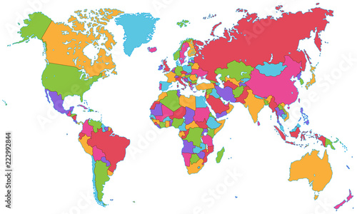 World Map - High Detailed Vector