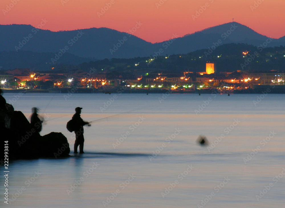 Pêche de nuit à Fréjus