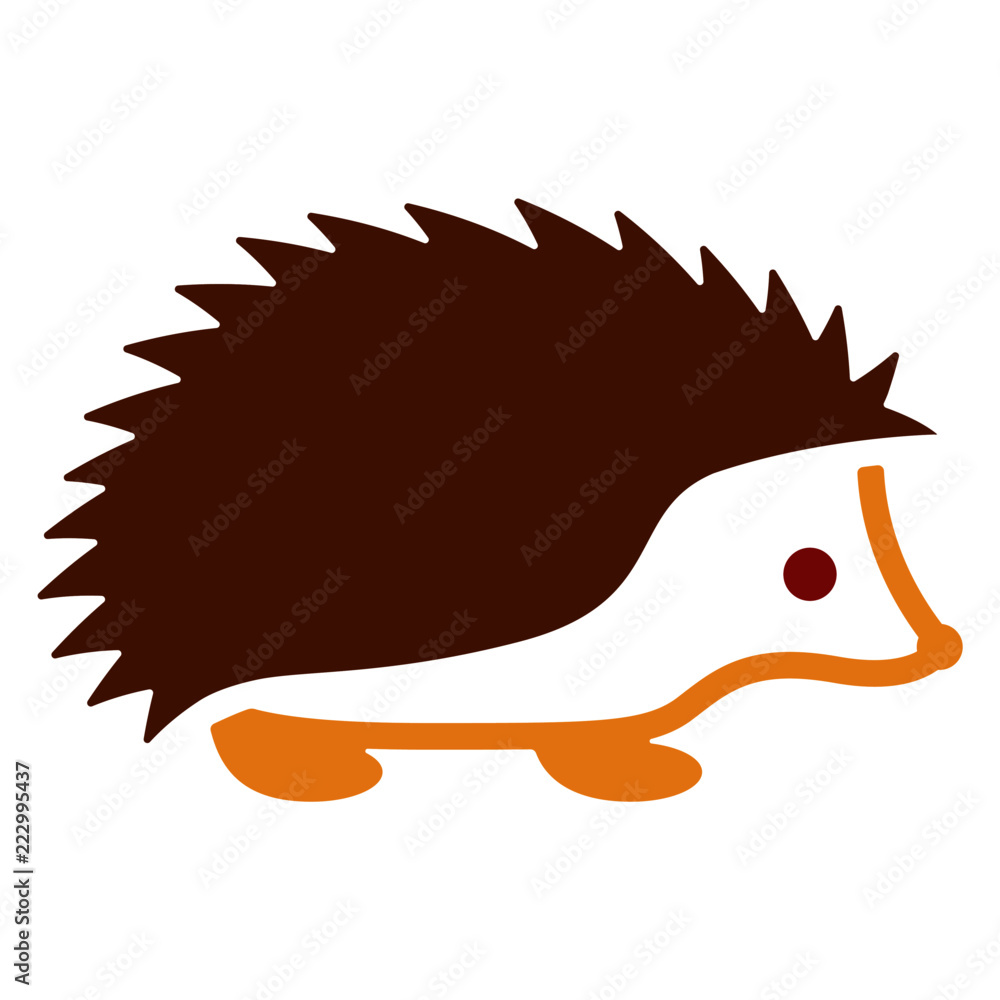 Icon - Igel Stock Vector | Adobe Stock