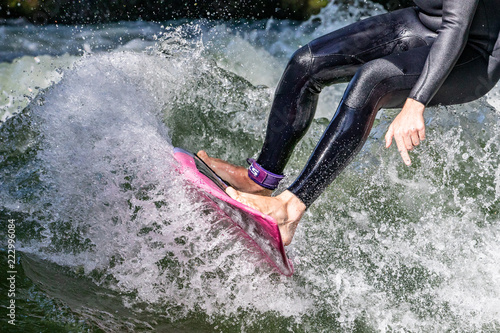 Photography surfing munich eisbach