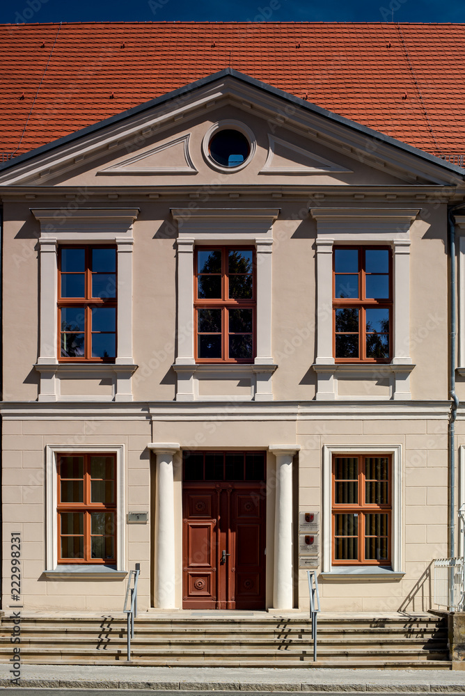 Obraz premium Eingangsportal in Neustrelitz