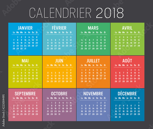 Calendrier Agenda 2019