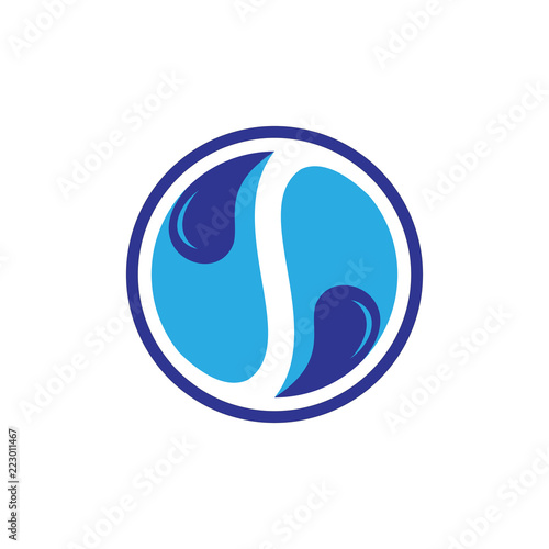 Circle water balance logo