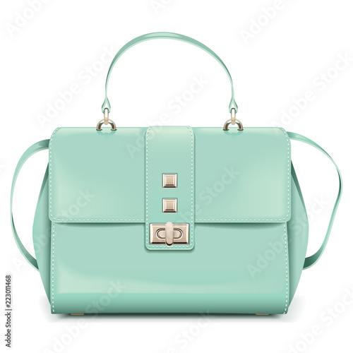 Vector Fashion Woman Handbag