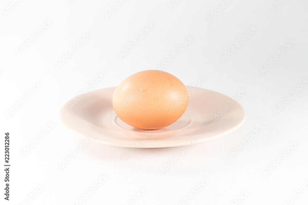 Egg in a dish Egg in a dish