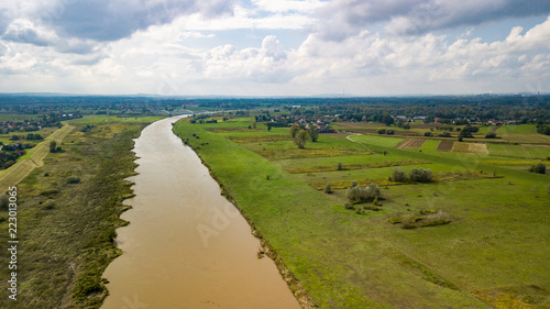 panorama Wisla river