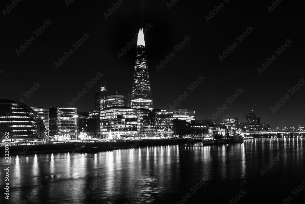 Nachtaufnahme in London