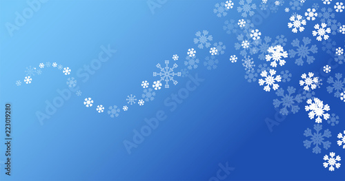 neve, fiocchi di neve, natale, sfondo, grafica