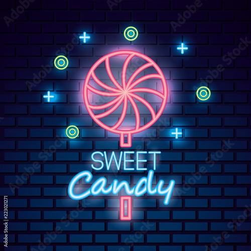 sweet candy neon