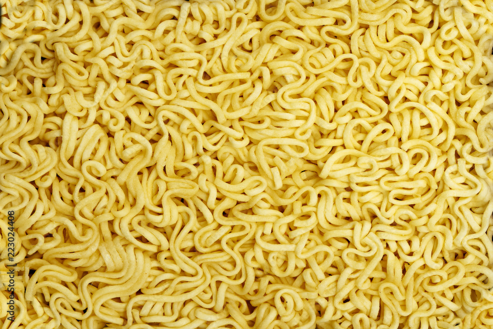 fragment of Homemade noodles texture fragment of Homemade noodles texture