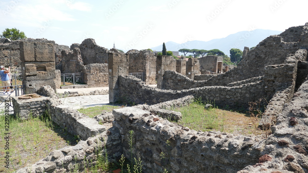 Pompeii ruins Pompeii ruins