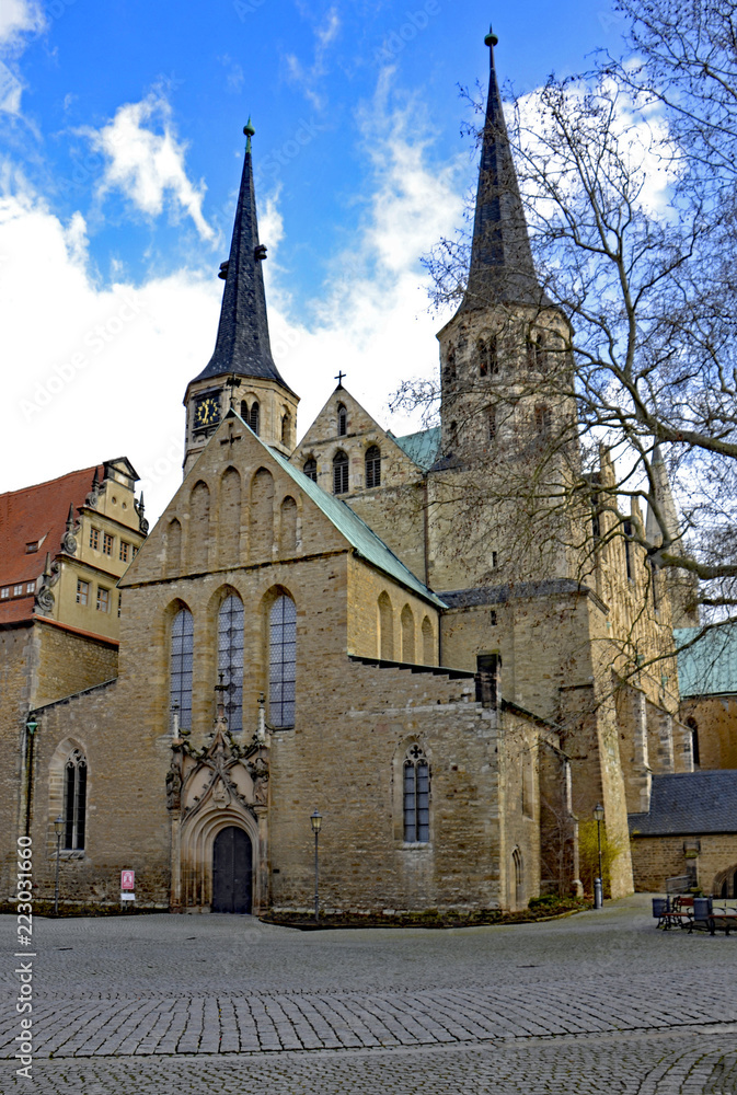 Der Merseburger Dom, Merseburg, Sachsen-Anhalt, Deutschland 