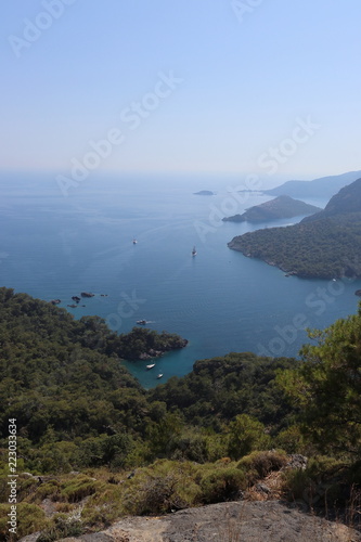 Region of Oludeniz, Turkey, summer 2018