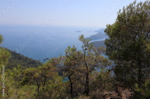 Region of Oludeniz, Turkey, summer 2018