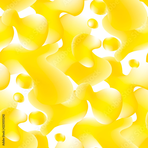 Abstract yellow creative fl...