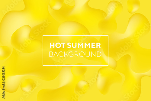 Abstract yellow creative fl...