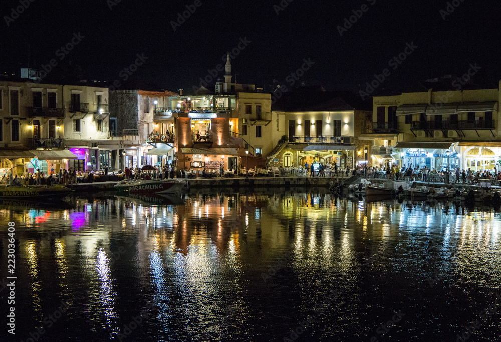 Alter Venezianischer Hafen von Rethymnon auf Kreta
