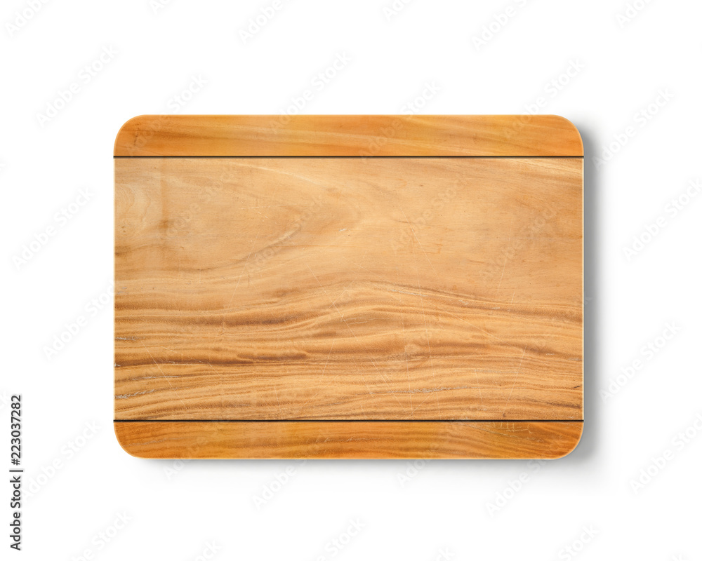 New rectangular wooden cutting board