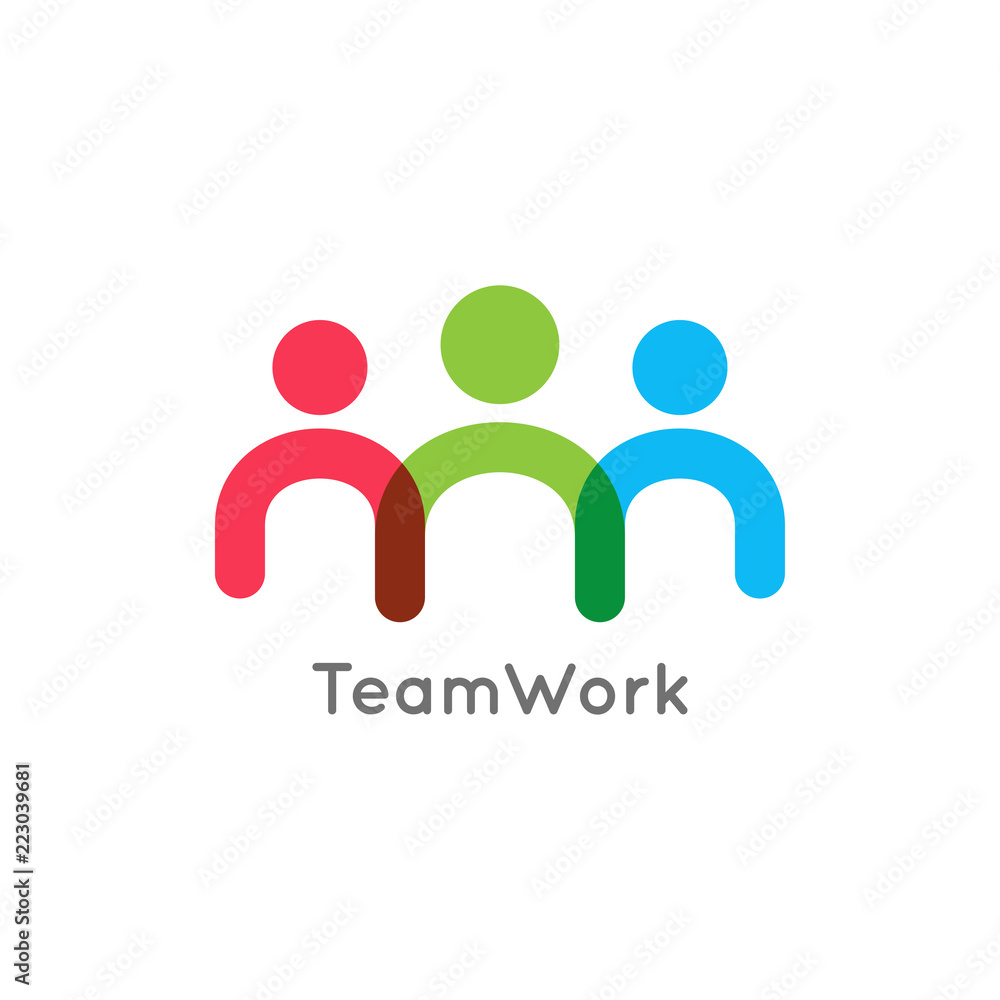 teamwork icon business concept on white background teamwork icon business concept on white background