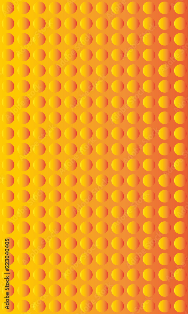 Yellow gradient with circles Yellow gradient with circles