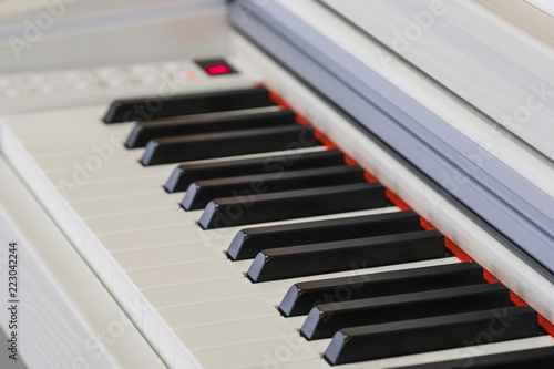 Wallpaper Mural Piano key close up Torontodigital.ca