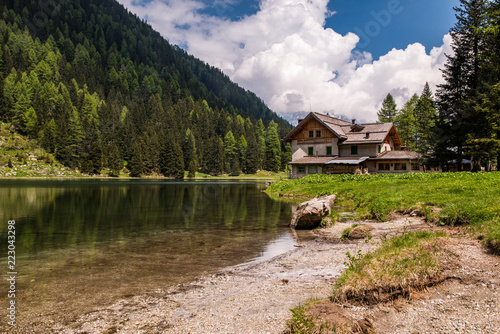 Nambino lake, Dolomites