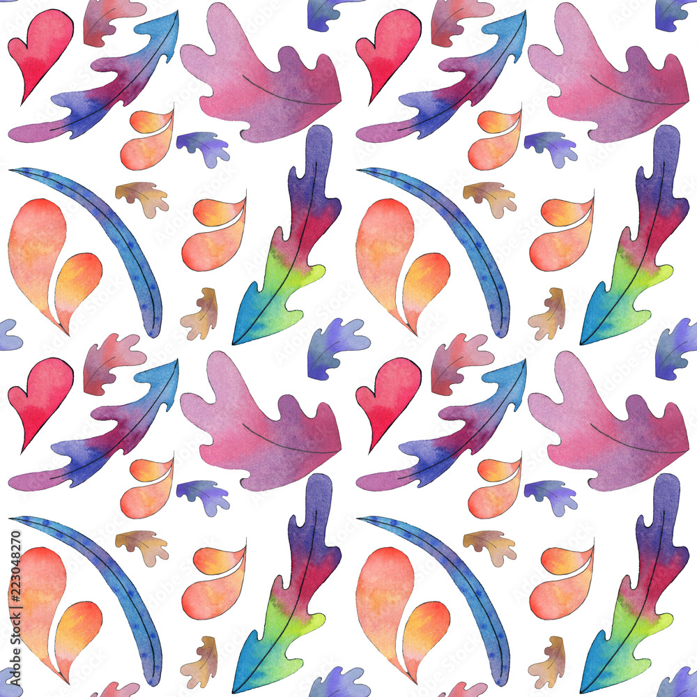 Leaves Seamless Pattern Leaves Seamless Pattern
