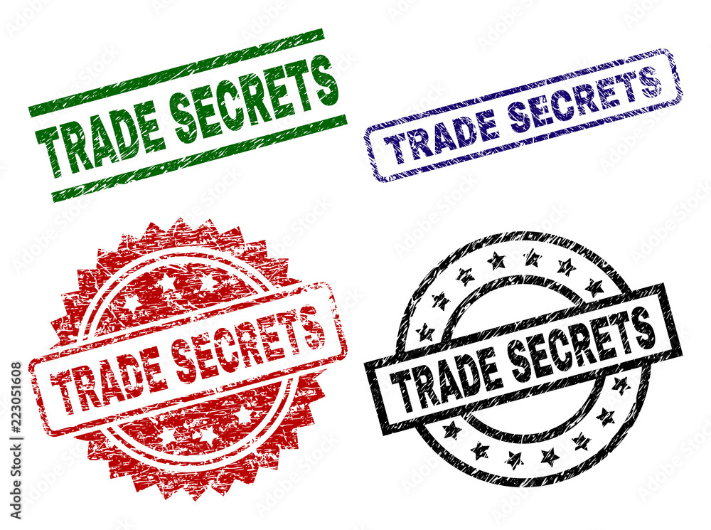 TRADE SECRETS seal prints with distress texture. Black, green,red,blue vector rubber prints of TRADE SECRETS tag with dust texture. Rubber seals with round, rectangle, medallion shapes. TRADE SECRETS seal prints with distress texture. Black, green,red,blue vector rubber prints of TRADE SECRETS tag with dust texture. Rubber seals with round, rectangle, medallion shapes.