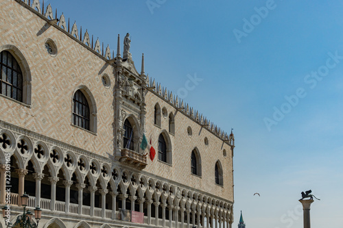 Obraz na płótnie Doge's Palace (Palazzo Ducale) on San Marco square, Venice, Veneto, Italy w salonie