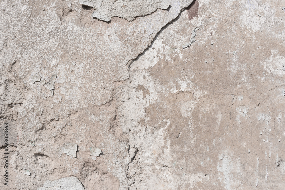 Background of an old concrete wall with cracks, texture Background of an old concrete wall with cracks, texture