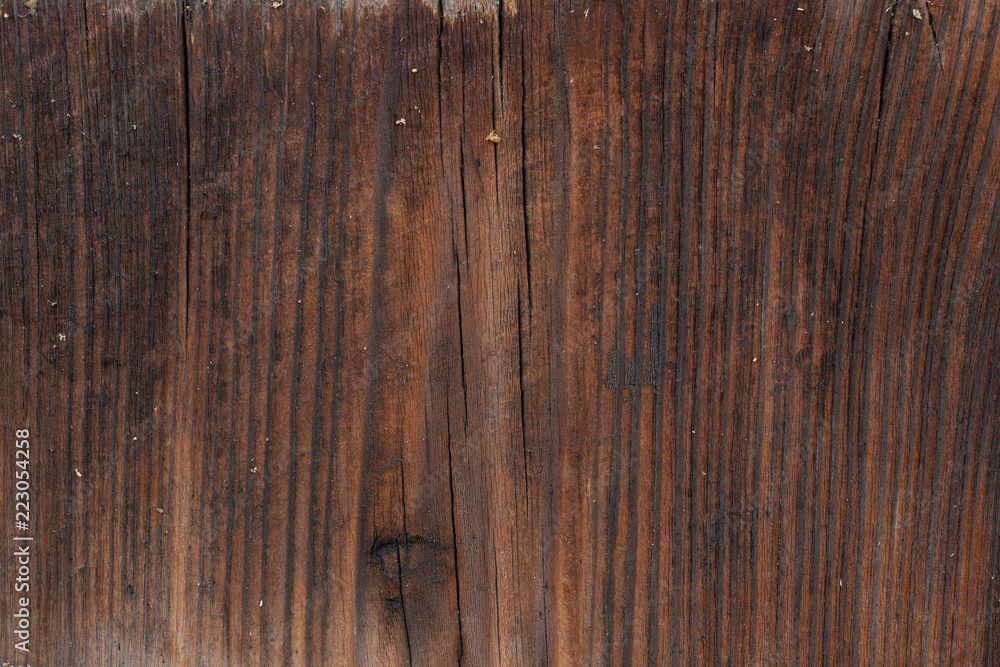 Texture of old brown wooden wall. Rotten Board Texture of old brown wooden wall. Rotten Board
