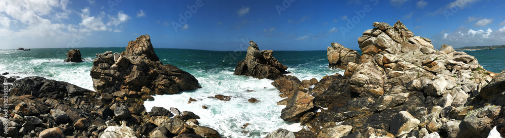 Obraz premium Bretagne coast line