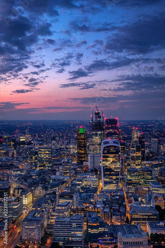 Photography London Town. View from The Shard.