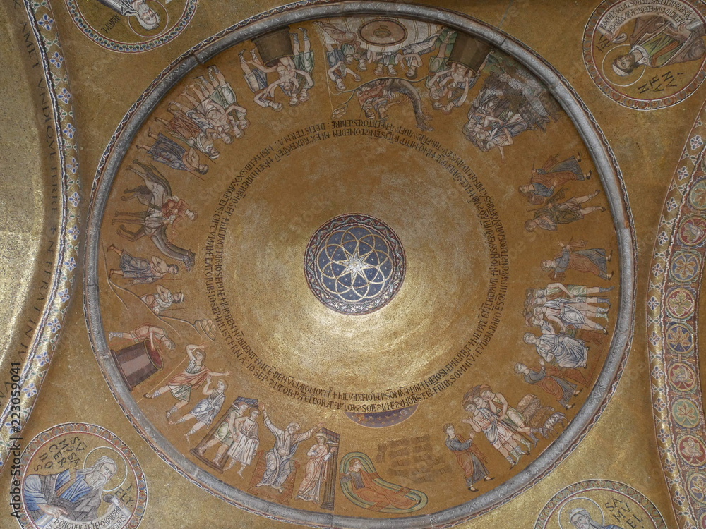Venezia – mosaici nella basilica di San Marco in piazza San Marco