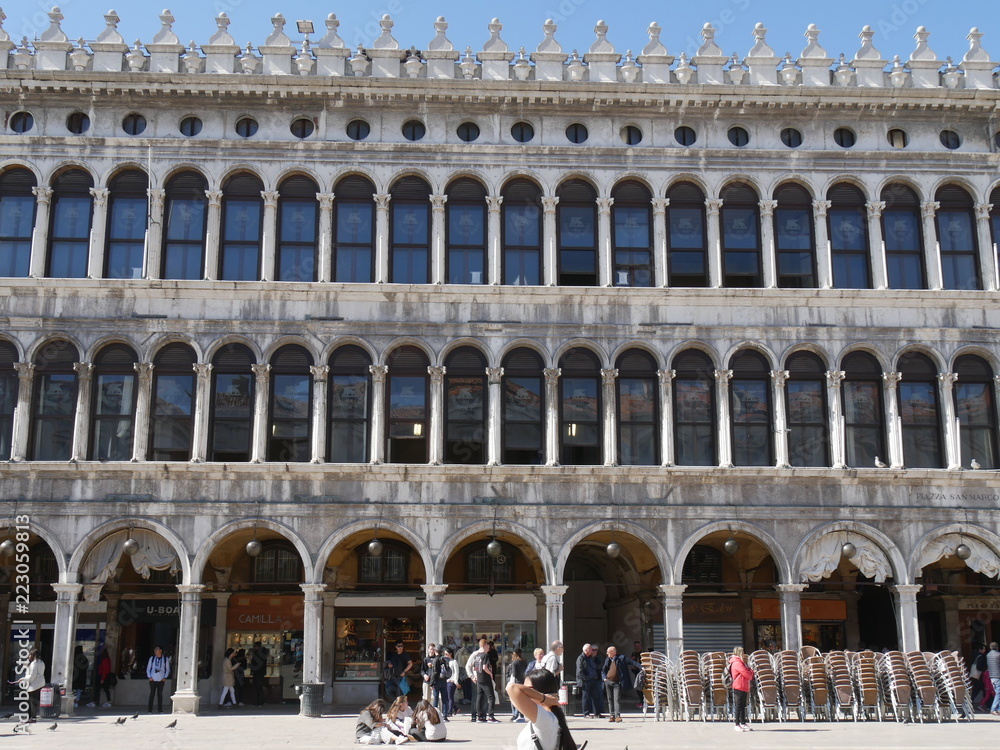 Venezia - palazzo Procuratie vecchie in piazza San Marco