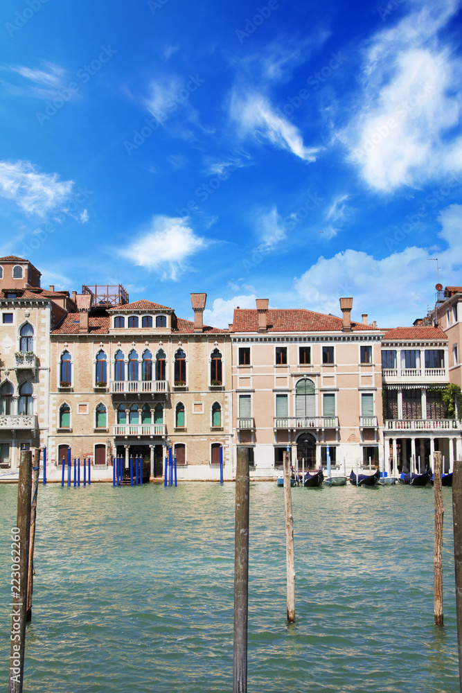 Obraz premium Beautiful views of the Grand Canal in Venice, Italy