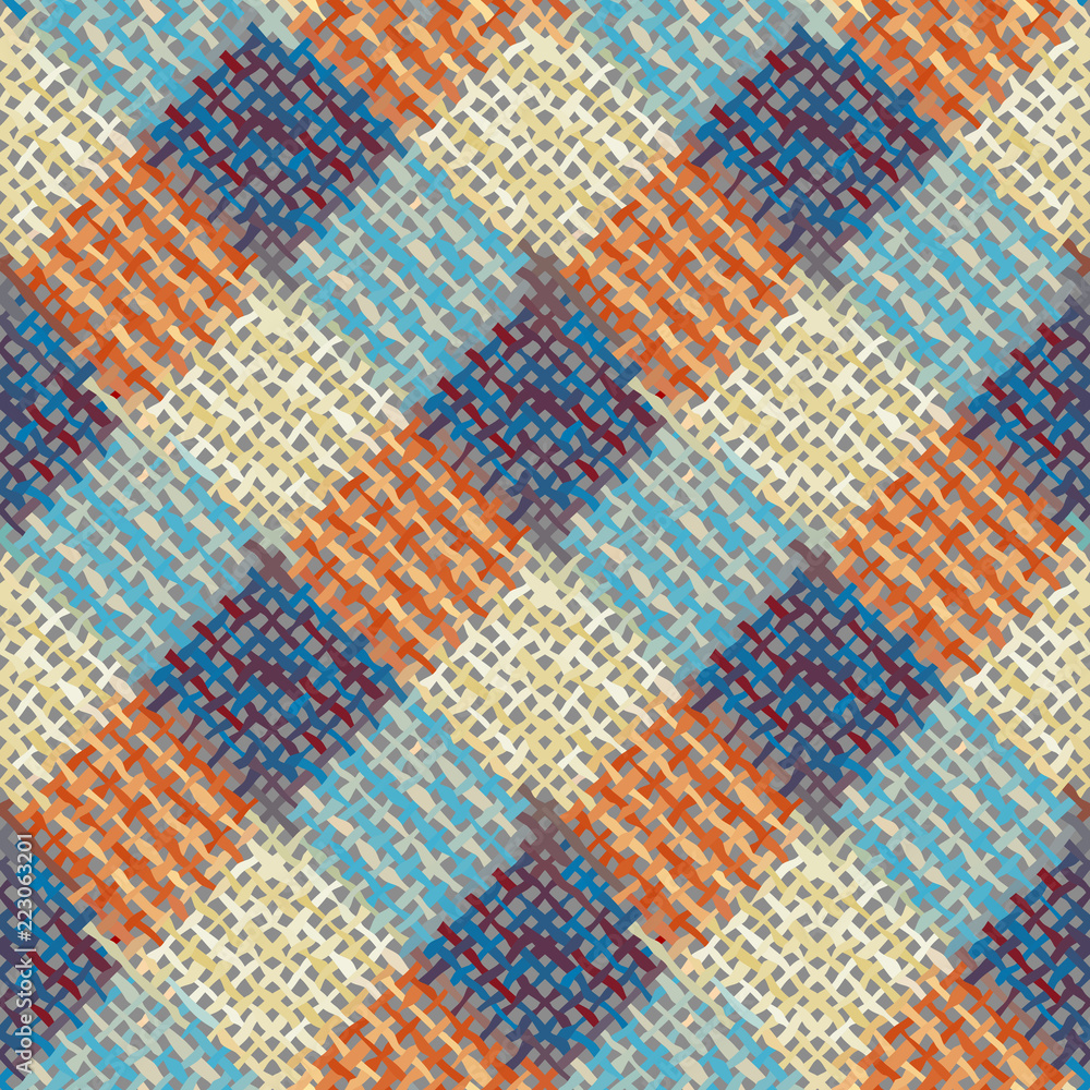 Seamless pattern. Imitation of a texture of rough canvas. Vector image. Seamless pattern. Imitation of a texture of rough canvas. Vector image.