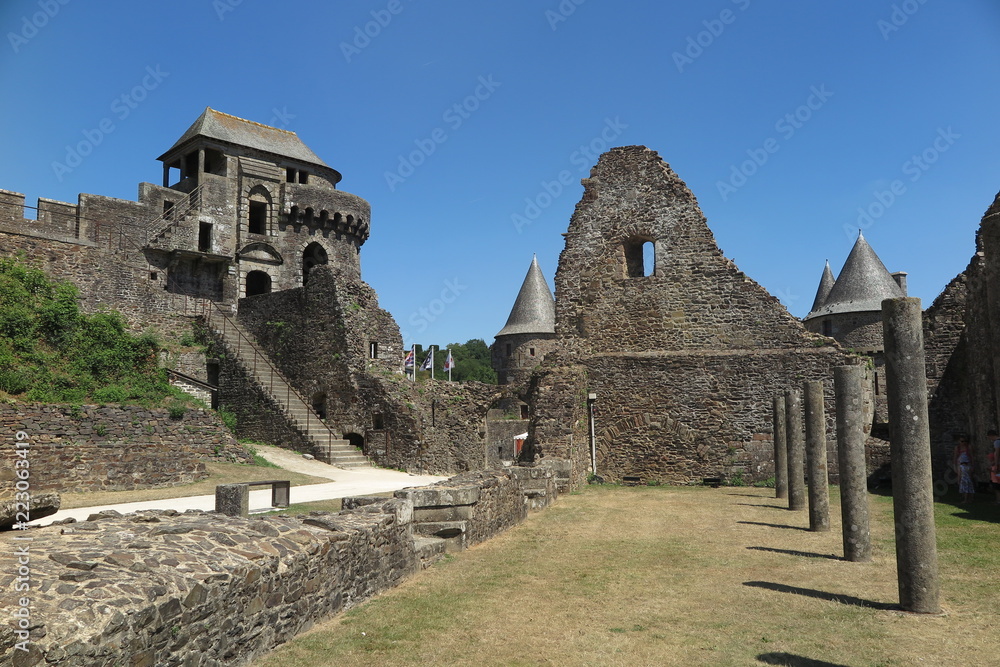 Festung von Fougères, Bretagne