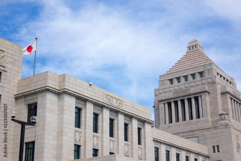 Obraz premium 国会議事堂