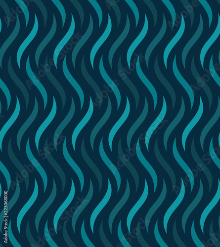 Wallpaper Mural Vector color seamless Wavy background texture Torontodigital.ca