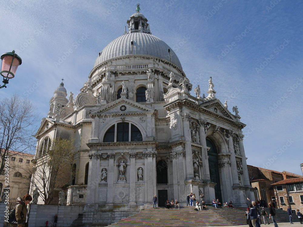 Venezia - Basilica di Santa Maria della Salute o  Chiesa della Salute