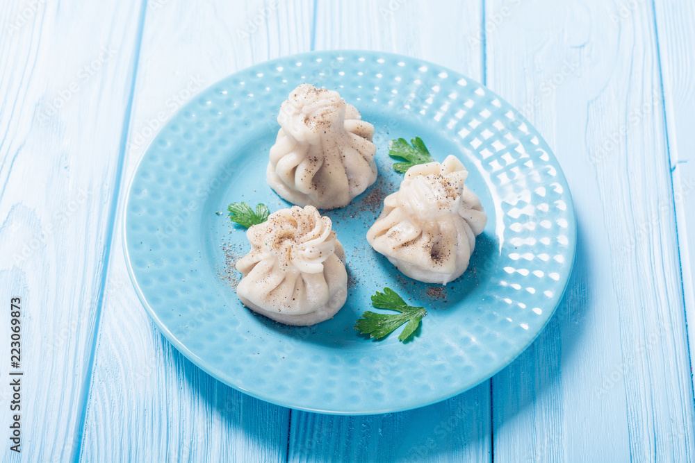 Georgian dumplings khinkali Georgian dumplings khinkali
