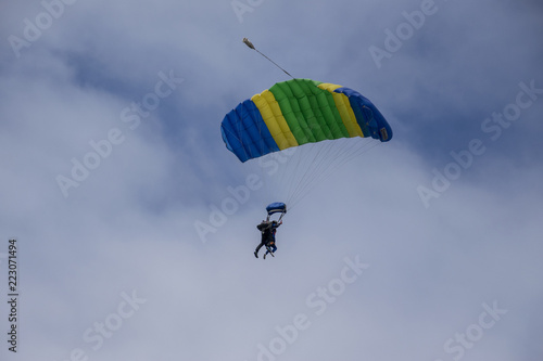 AERODROME OF ROZAS, LUGO, GALICIA, SPAIN, JULIO, 23, 2018: Criterium annual air show at Rozas Airport