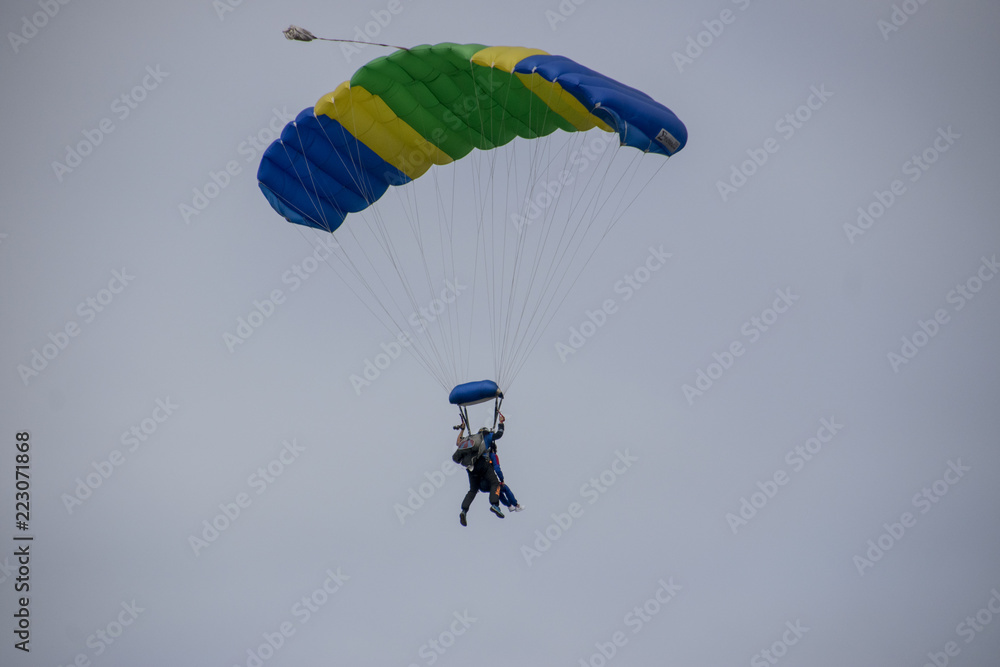 AERODROME OF ROZAS, LUGO, GALICIA, SPAIN, JULIO, 23, 2018: Criterium annual air show at Rozas Airport AERODROME OF ROZAS, LUGO, GALICIA, SPAIN, JULIO, 23, 2018: Criterium annual air show at Rozas Airport
