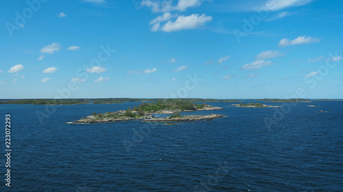 sunny day at the archipelago sea in sweden © iris