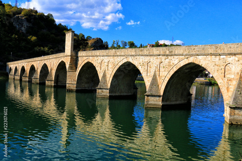 Mehmed Pasa Sokolovic Bridge in Visegrad © Željko Radojko