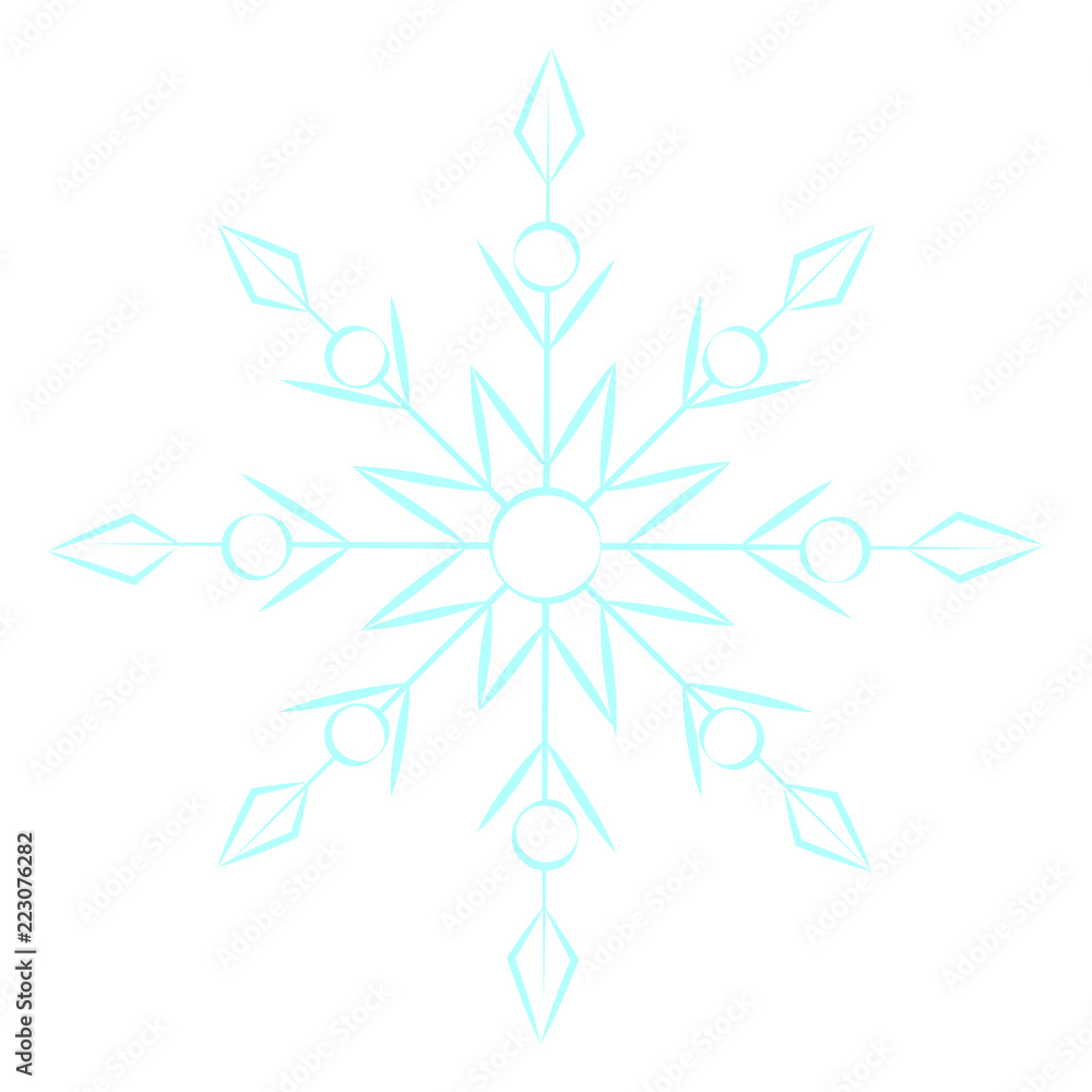 cute blue snowflake cute blue snowflake