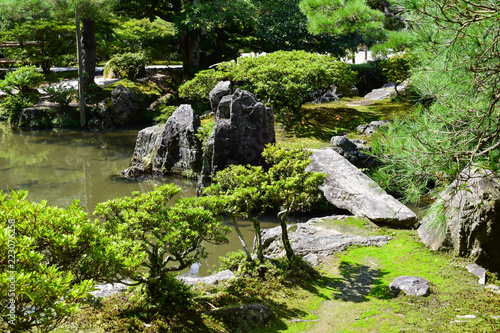 古都京都 銀閣寺の庭園