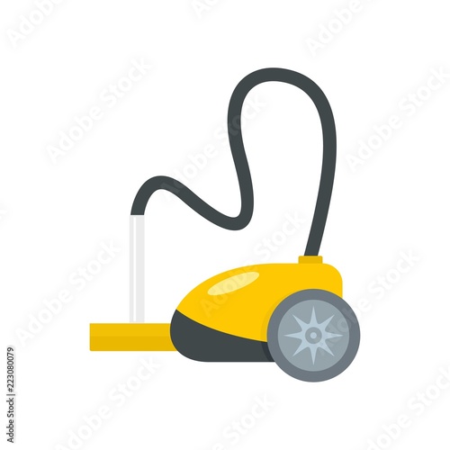 German vacuum cleaner icon. Flat illustration of german vacuum cleaner vector icon for web design